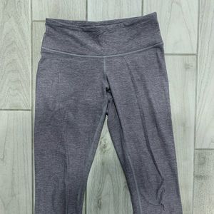 lululemon cropped grey leggings